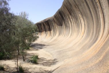 Nature's Sculpture The Majestic Wave Rock of Western Australia