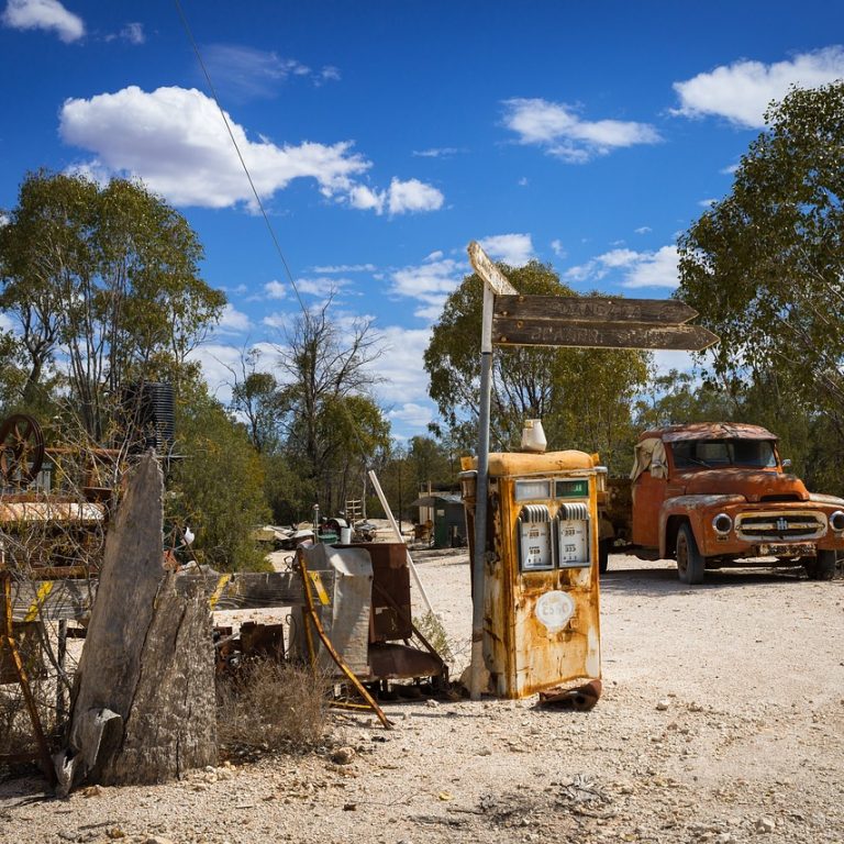 Outback Echoes Remnants of Time in Australia's Heartland